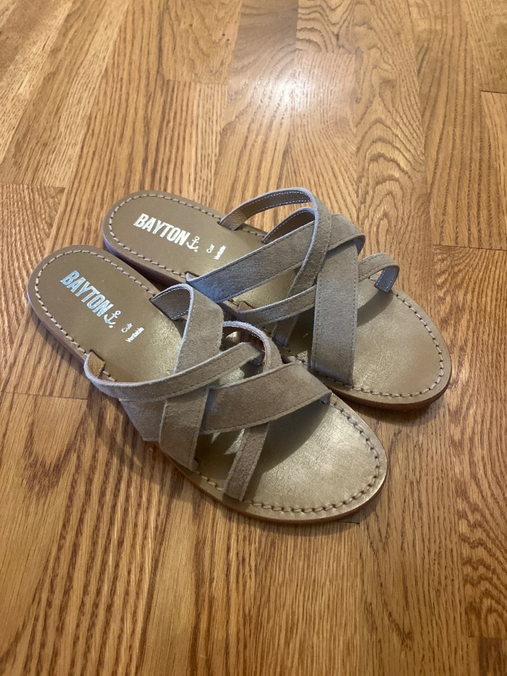 Bayton Criss-Cross Strappy Sandals Sz 9 EU 40